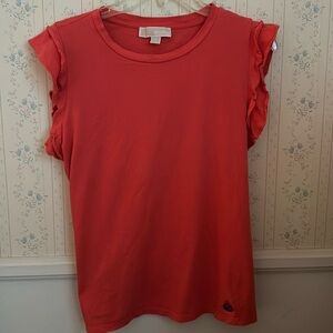 Michael Kors ruffle cap women’s shirt